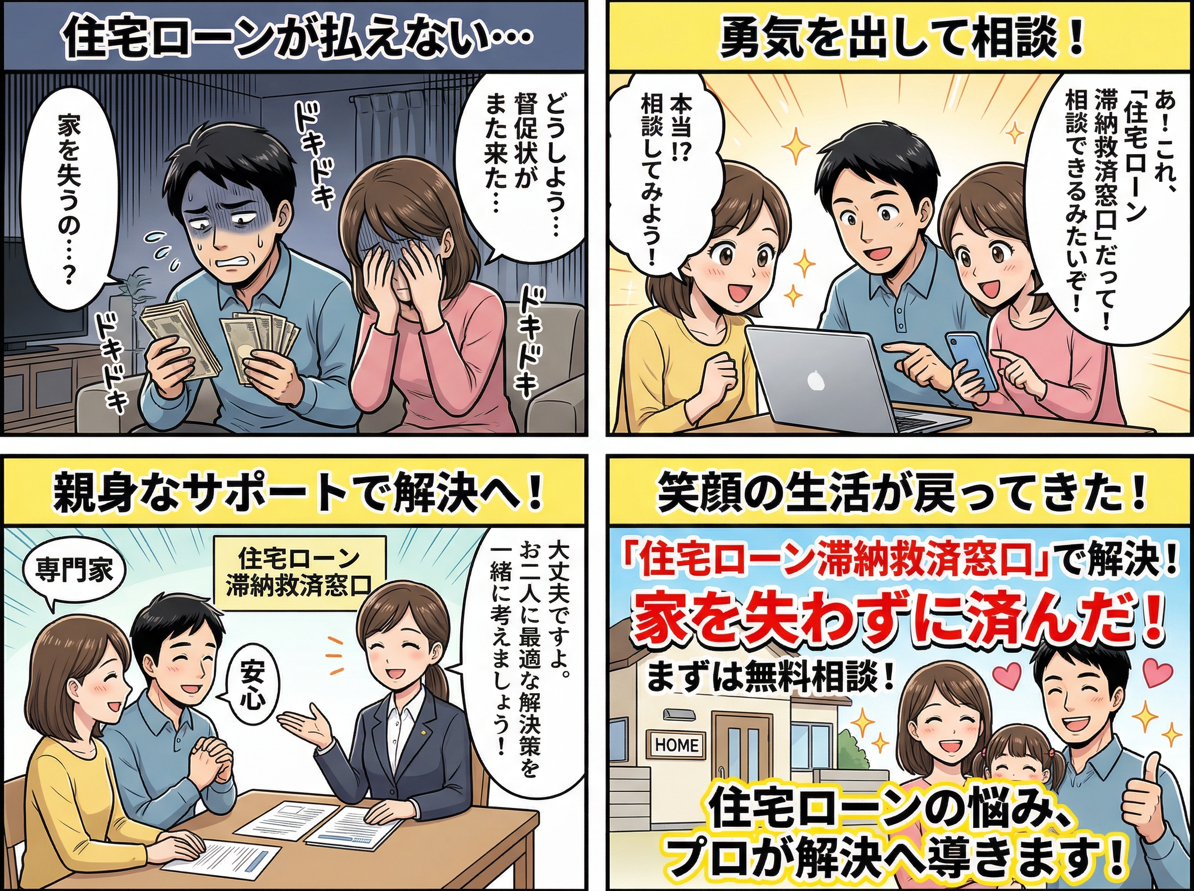 住宅ローン滞納救済窓口 メイン画像